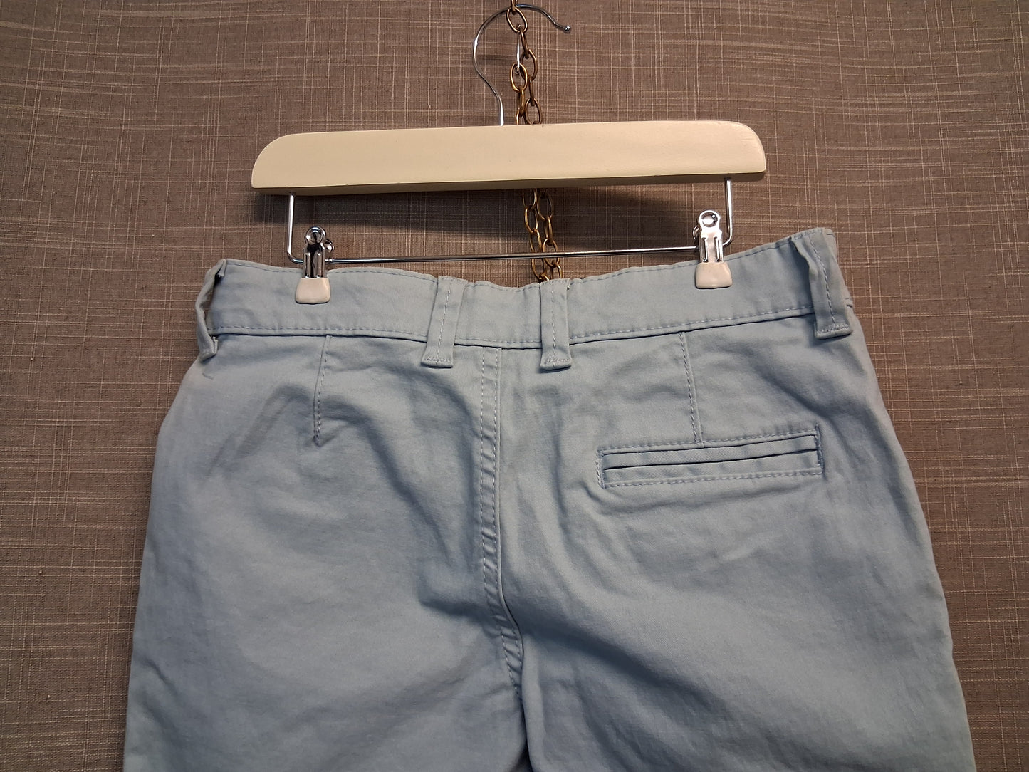 Primark Boys Blue Chino Style Shorts Age 5-6 Years