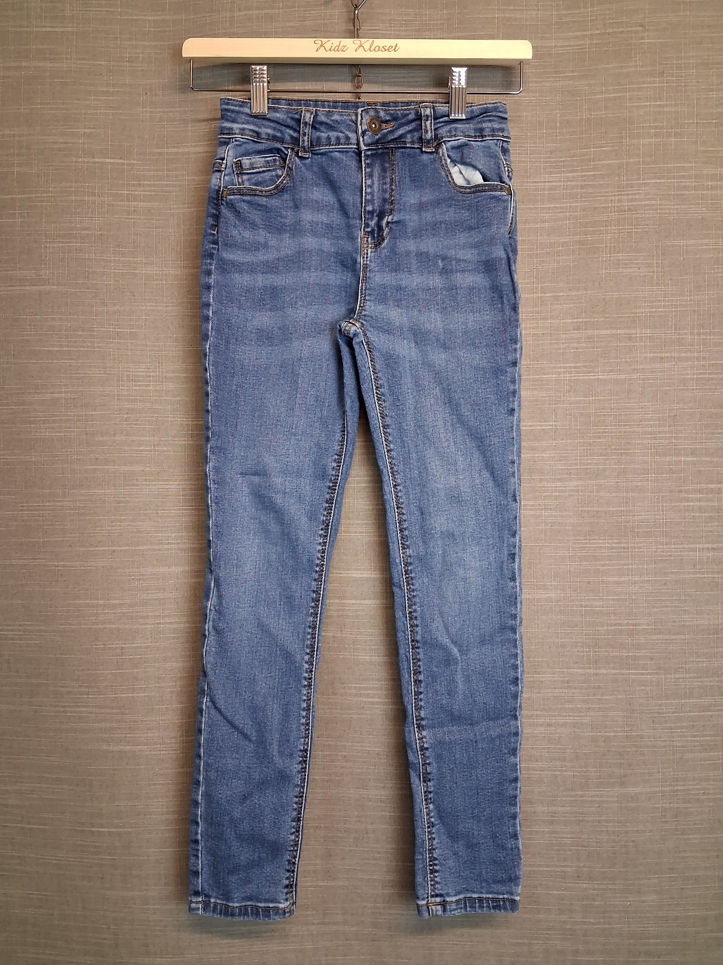 Primark Boys Light Blue Skinny Leg Denim Jeans Age 9-10 Years