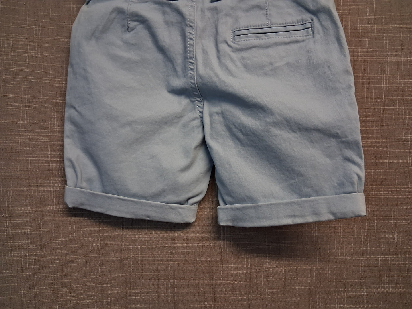 Primark Boys Blue Chino Style Shorts Age 5-6 Years