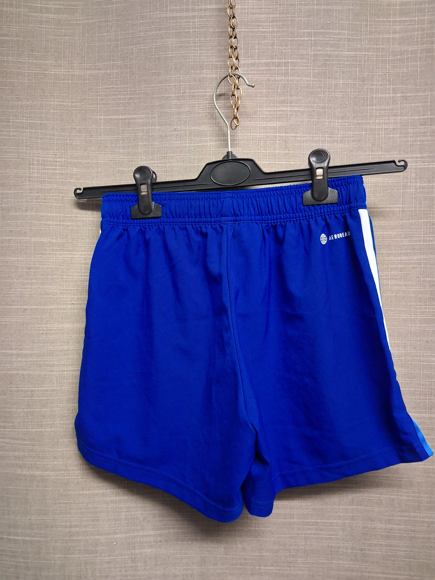 Adidas Girls Running Shorts Blue Size XS Size 4-6 Ladies