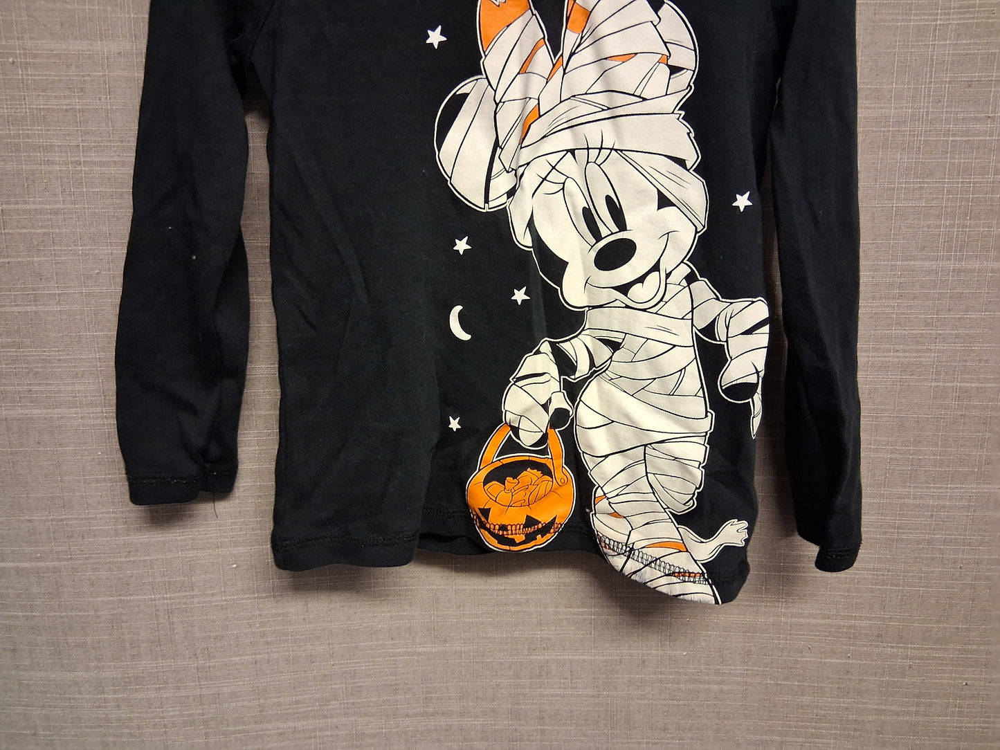 George Disney Minnie Mouse Halloween Long Sleeve T-Shirt Age 5-6 Years