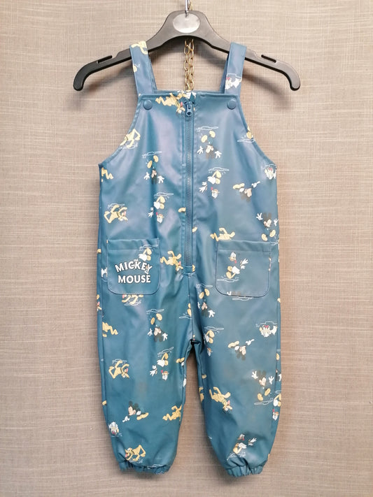 Primark Disney Dungaree Snow Trousers Pants Age 12-18 Months