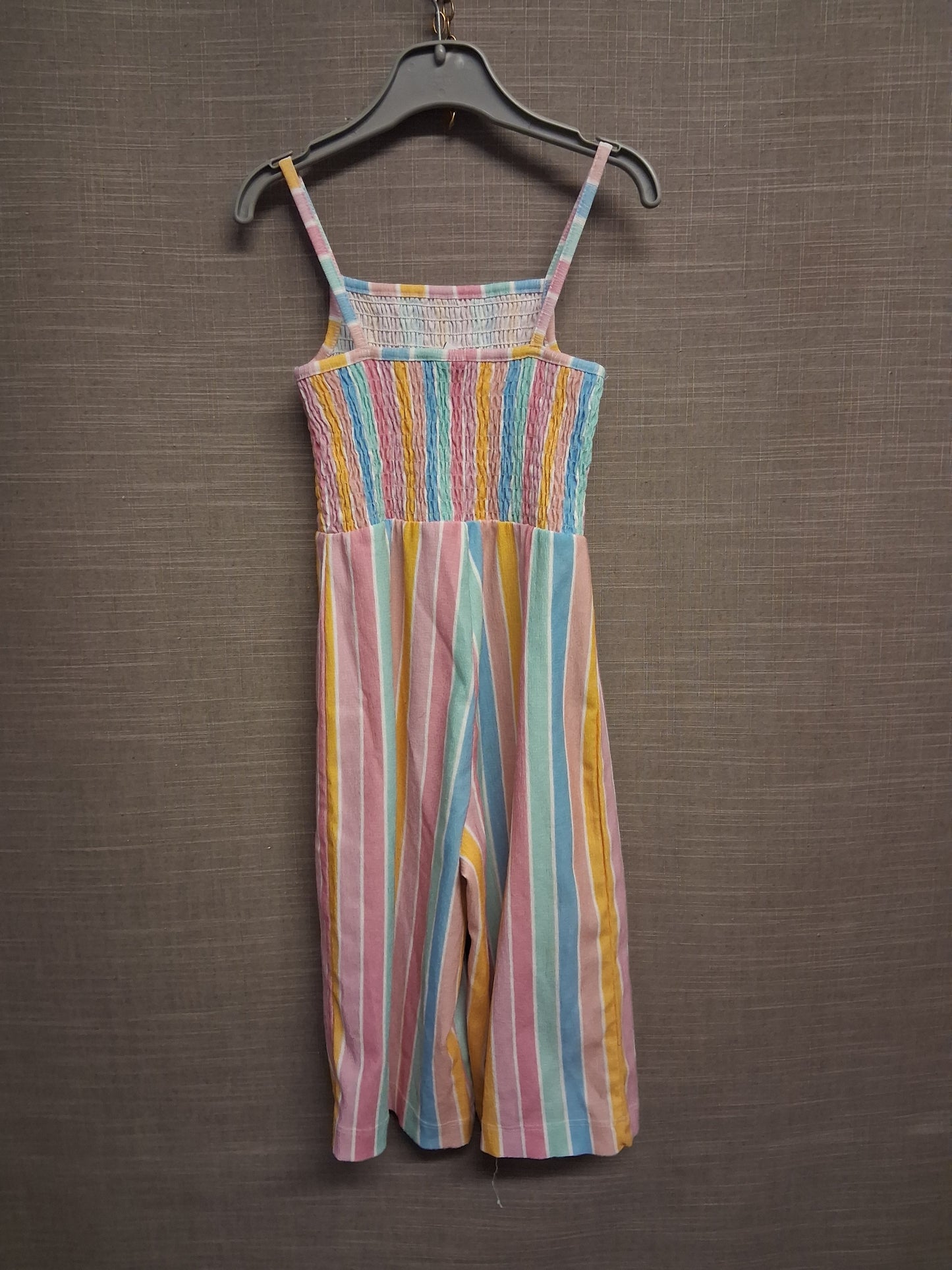 TU Girls Multicolour Striped Jumpsuit Sleeveless Age 2-3 Years