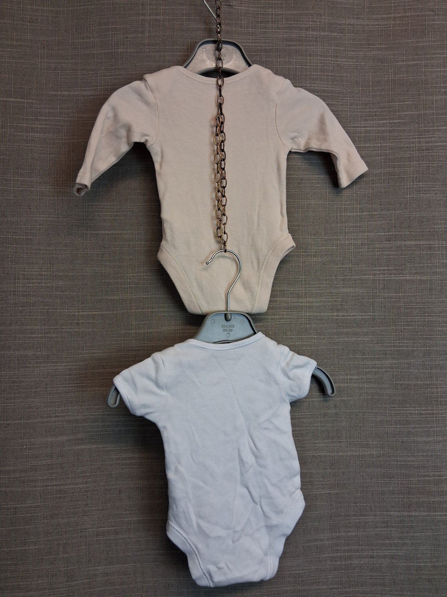 George Boys 2 Bodysuits Age Tiny Baby