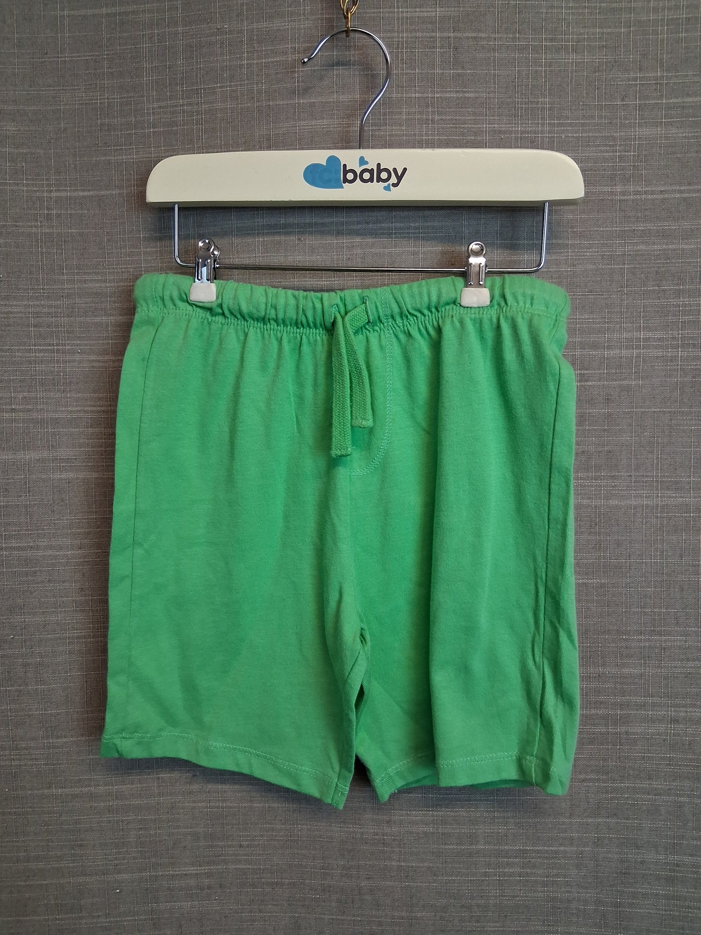 F&F Boys Green Jersey Shorts Age 18-24 Months New