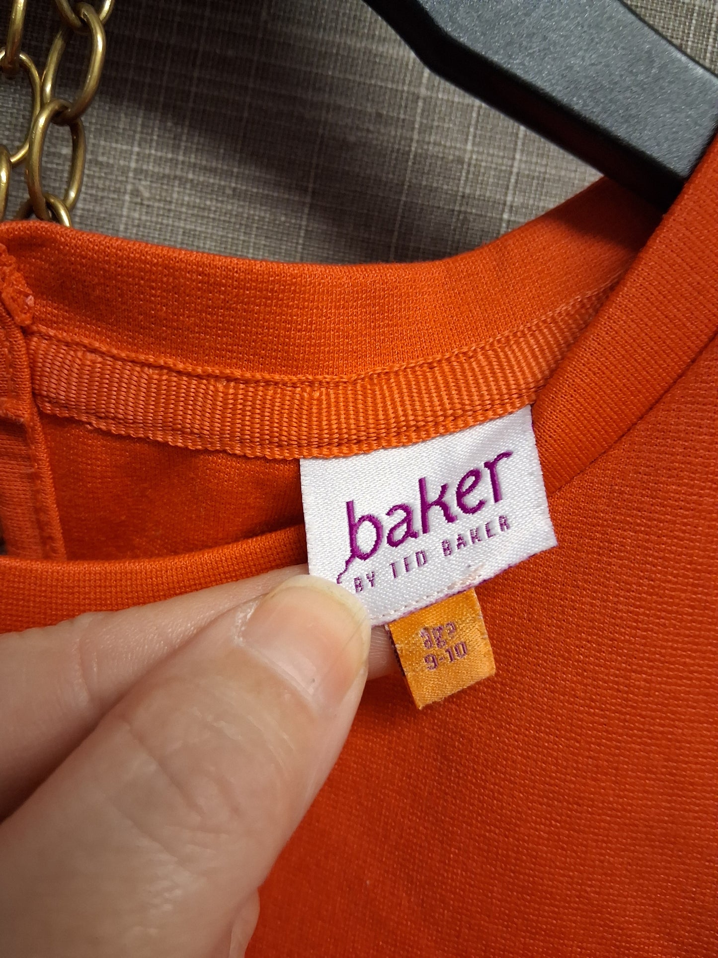 Ted Baker Red Short Sleeve T-Shirt Top Age 9-10 Years