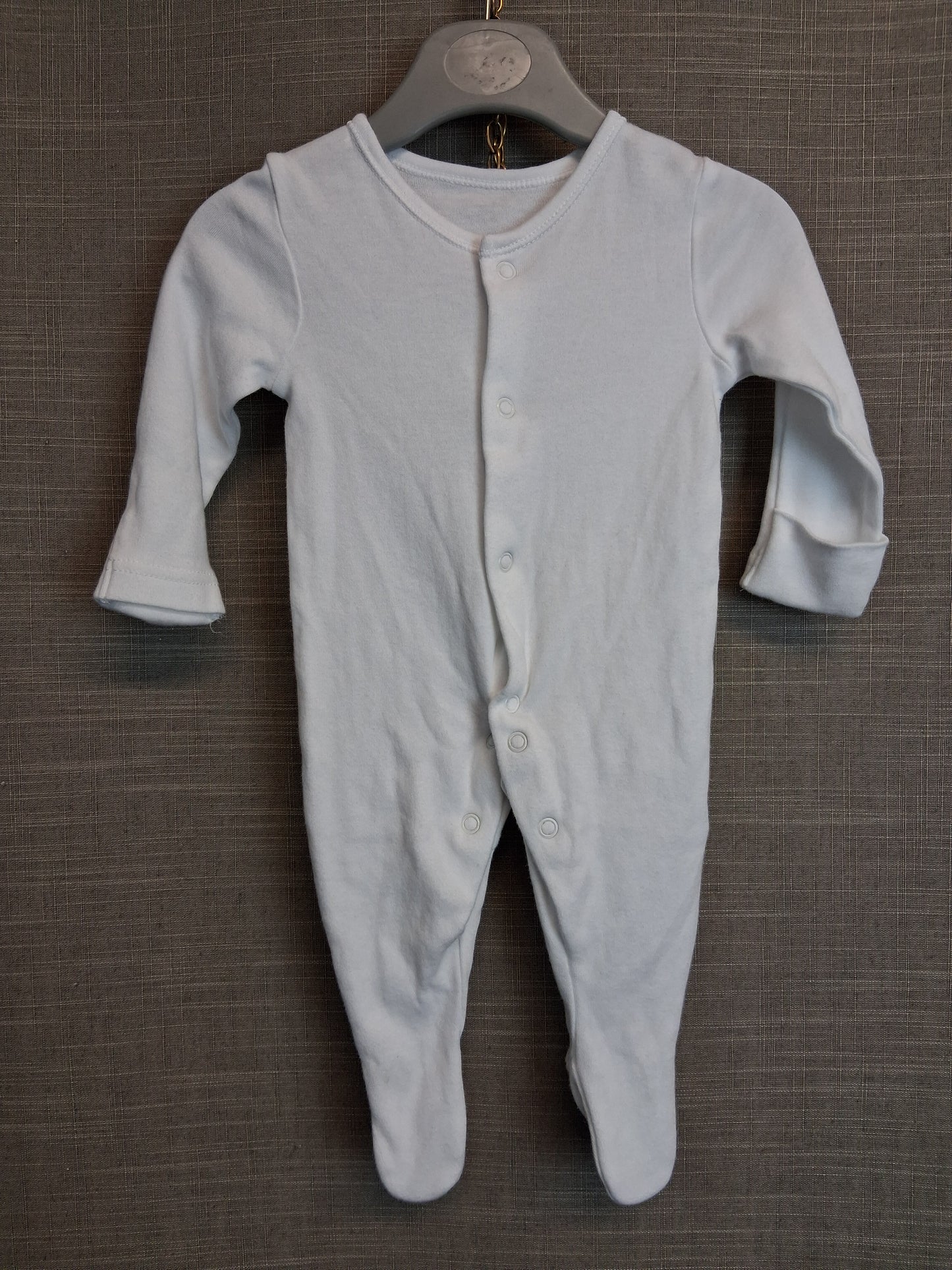 George Boys White Sleepsuit Romper Age Tiny Baby