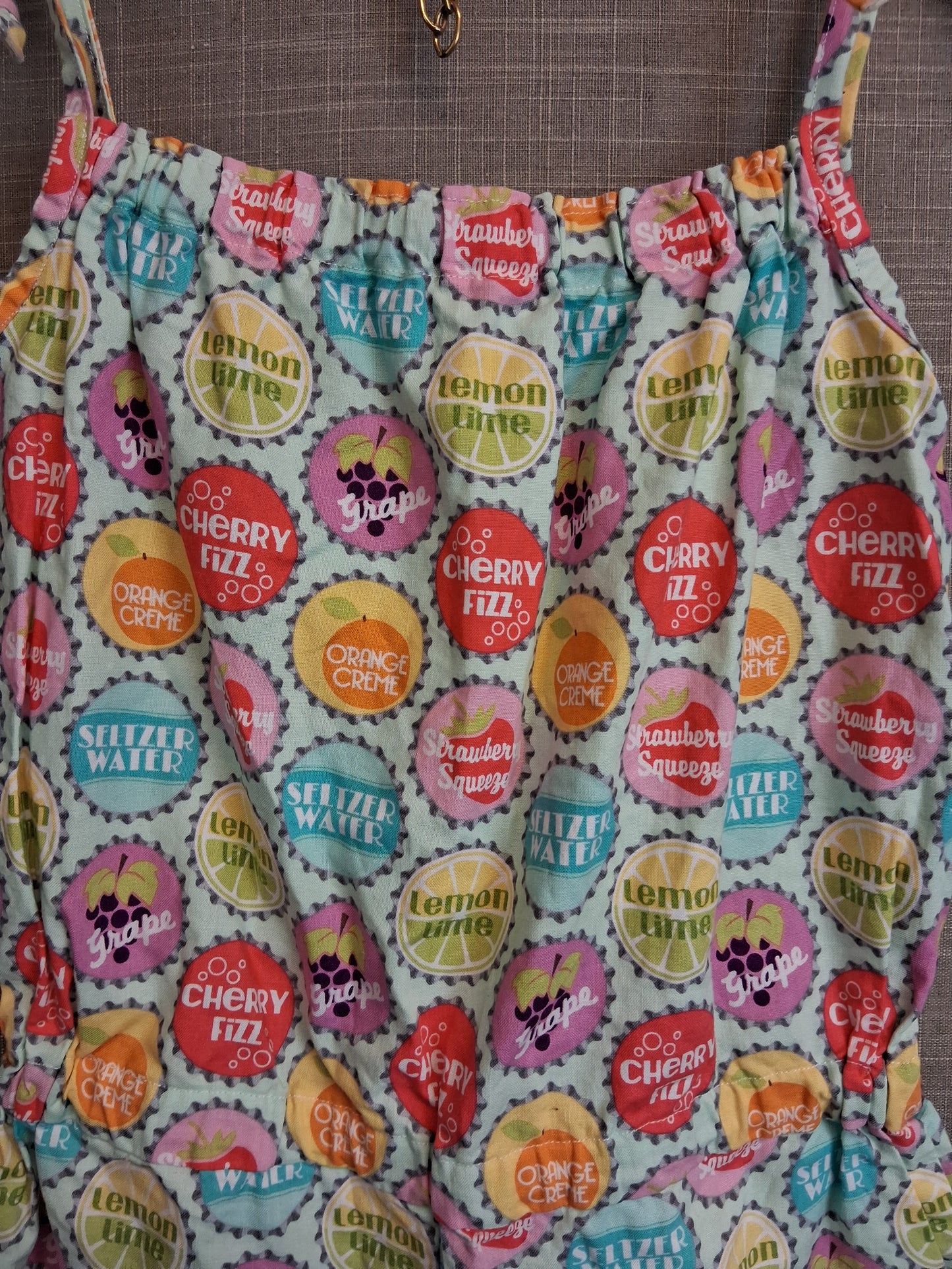 Girls Handmade Playsuit Multicolour Age 8-9 Years