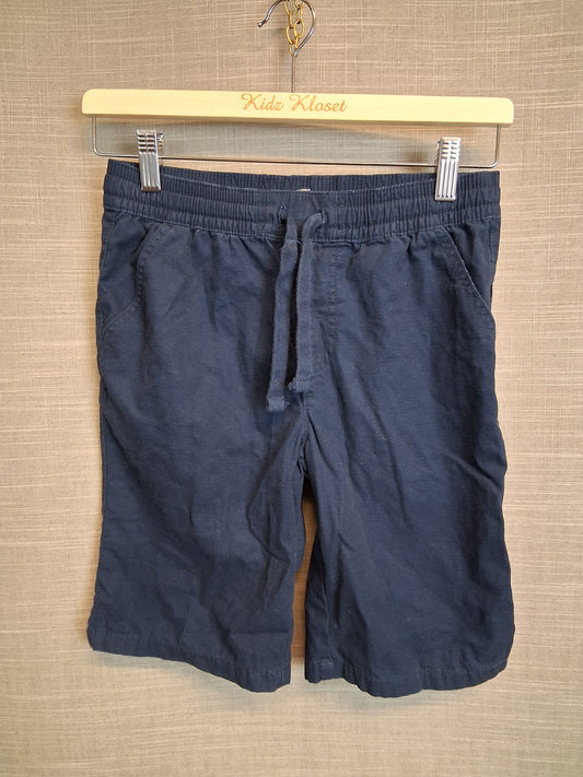 F&F Boys Navy Chino Shorts Age 10-11 Years Elastic Waist