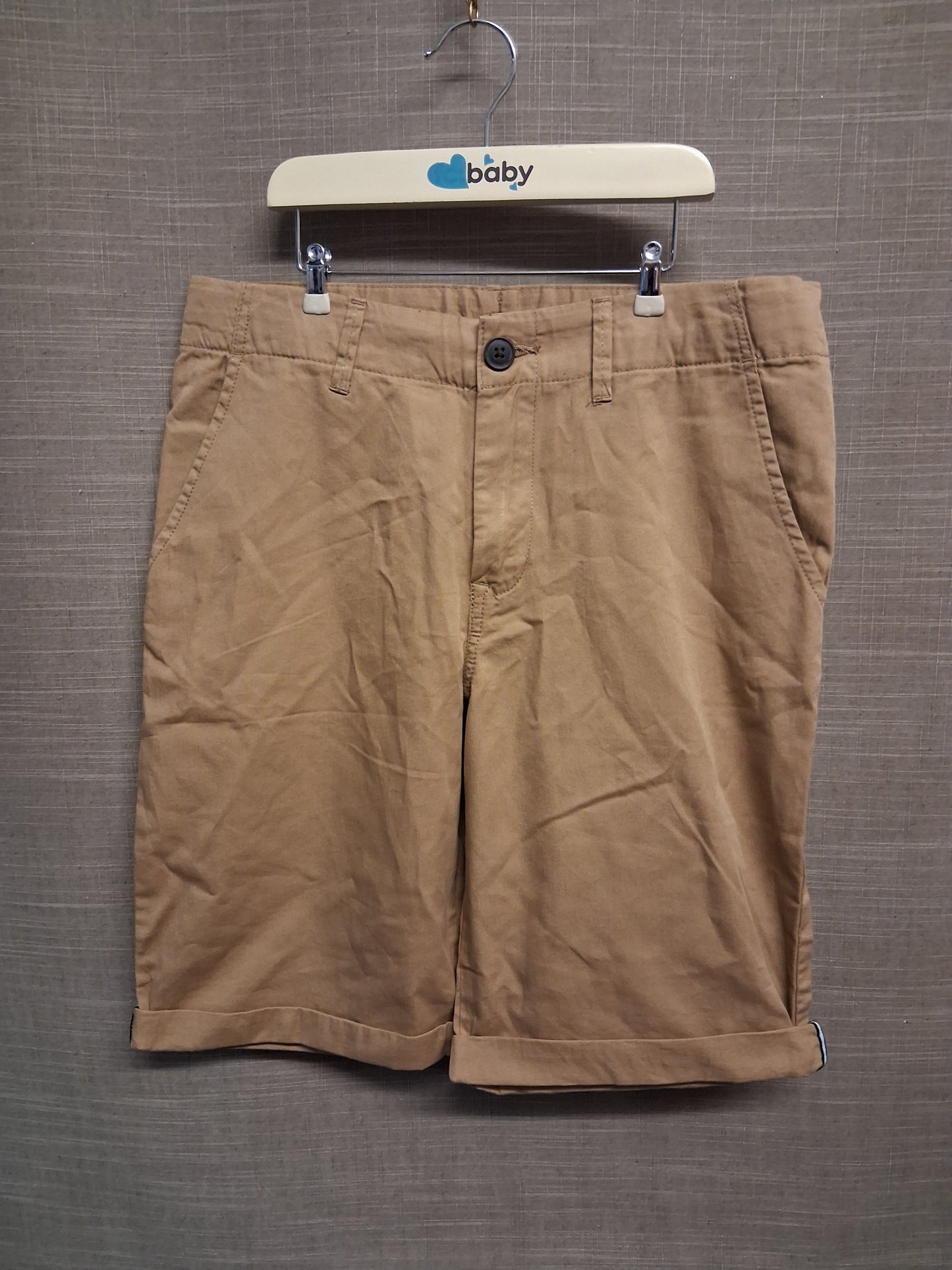 H&M Beige Chino Style Shorts Age 12-13 Years New
