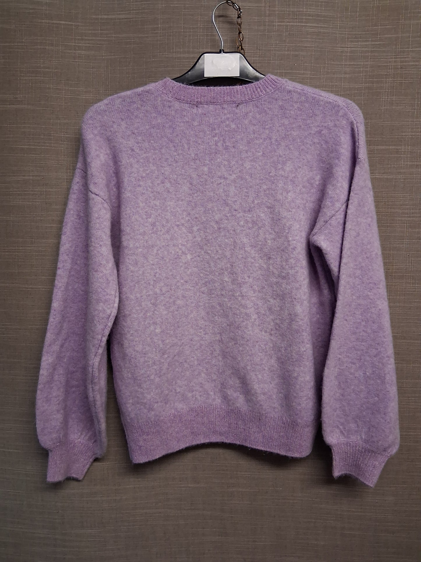 George Girls Lilac Sequin Unicorn Knitted Sweater Age 13-14 Years New