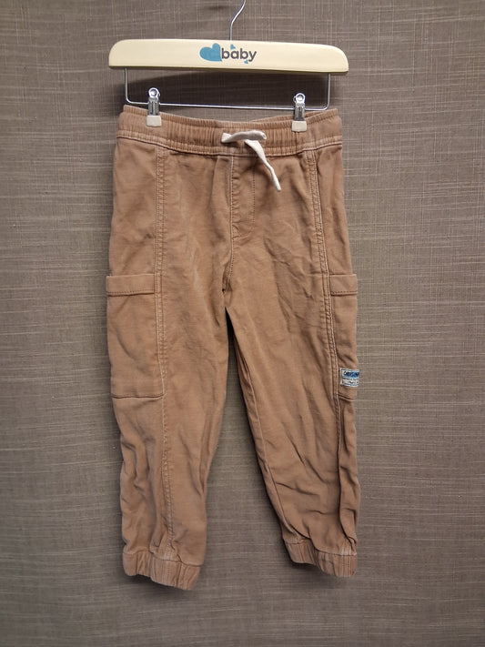 Marks & Spencer Brown Cargo Style Trousers Age 2-3 Years