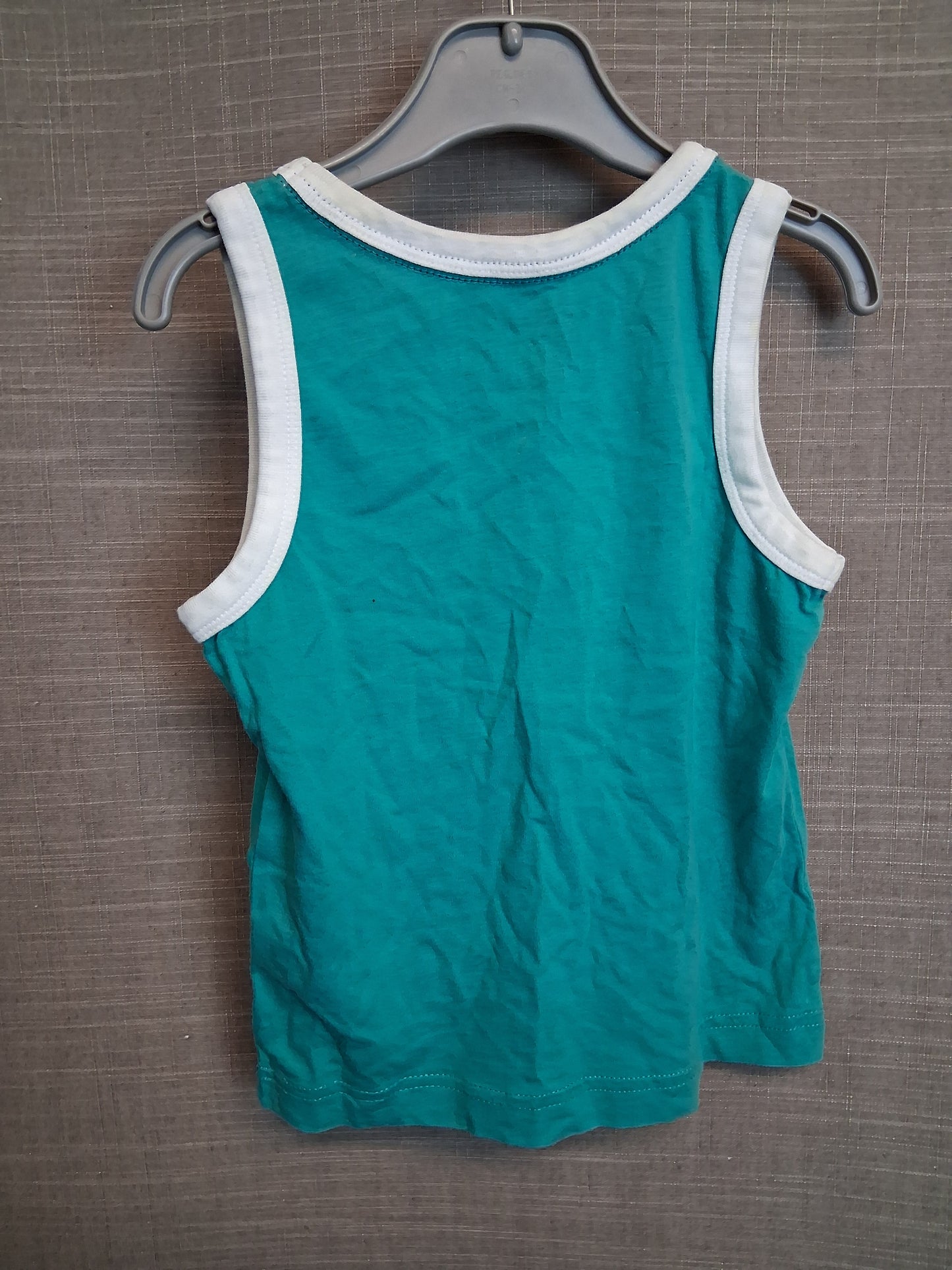 Matalan Boys Green Jersey Vest Top Age 3 Years