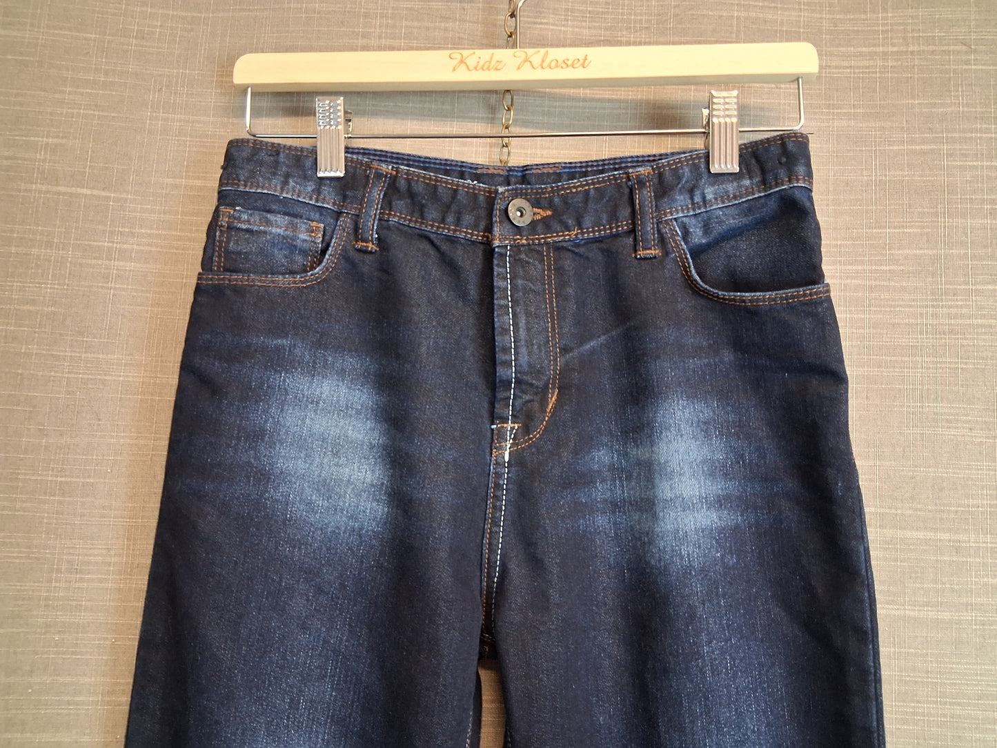 Matalan Boys Straight Leg Denim Jeans Blue Age 13 Years