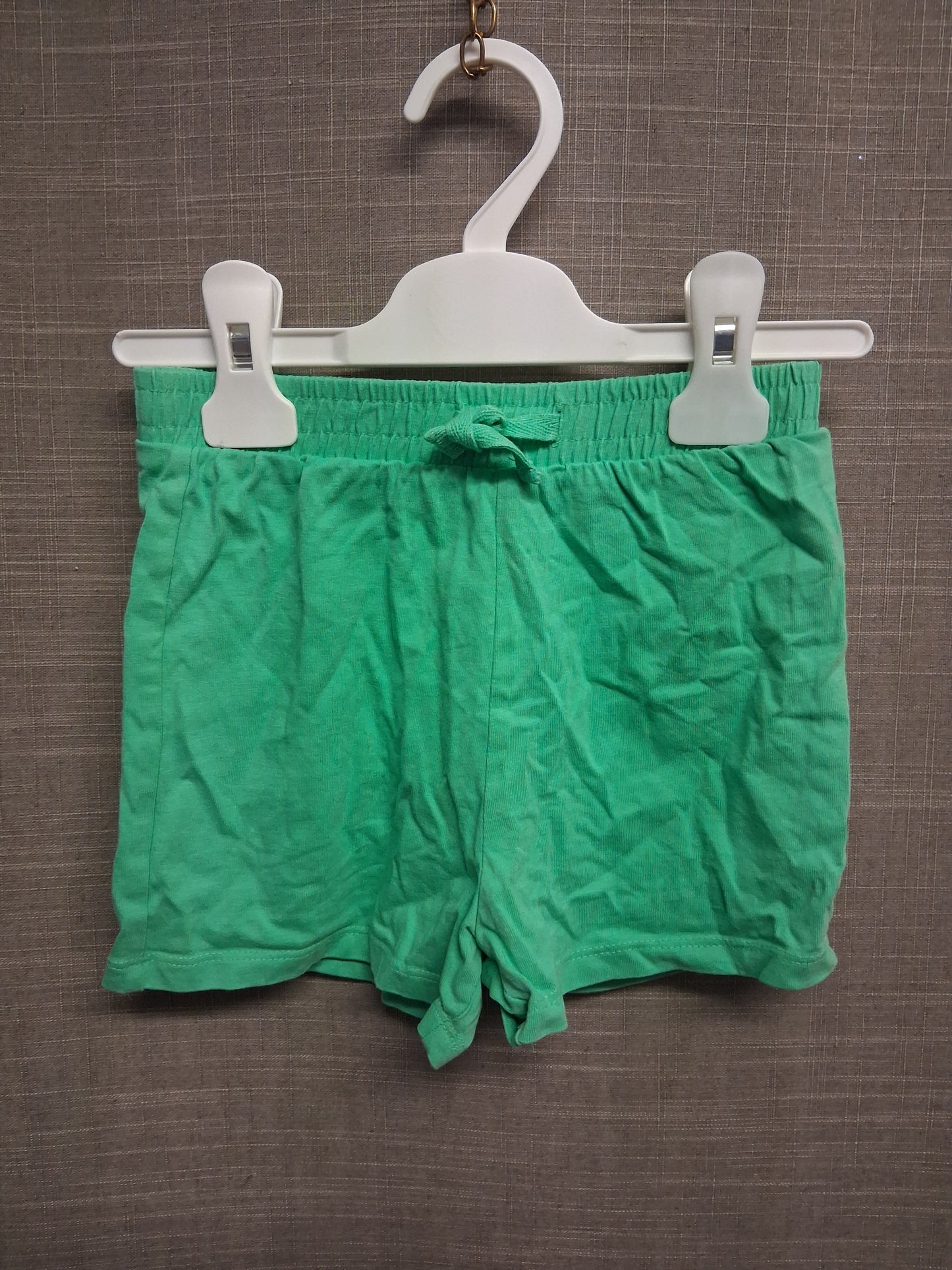 George Boys Green Jersey Shorts Age 4-5