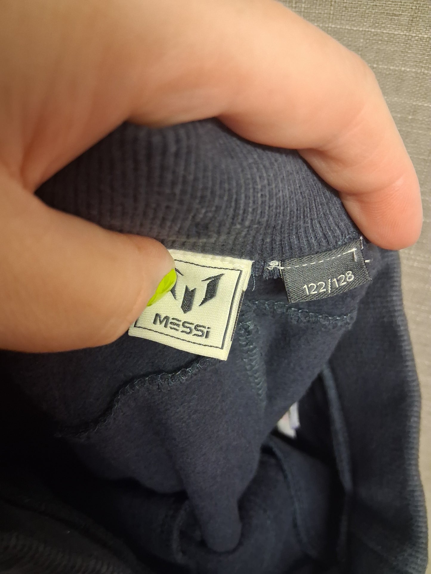 Messi Boys Navy Blue Joggers Jersey Age 6-7 Years