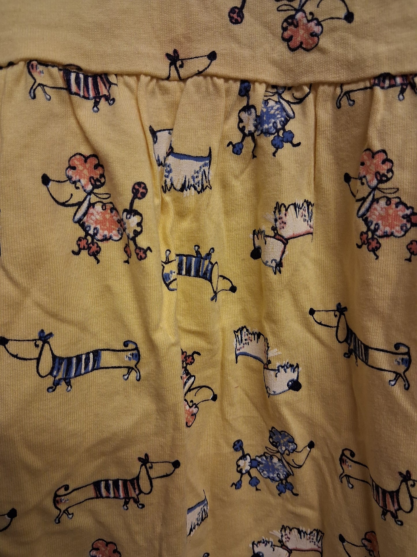 Nutmeg Girls Romper Yellow Dog Theme Age 2-3 Years