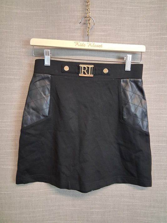 River Island Black Mini Skirt Age 11-12 Years