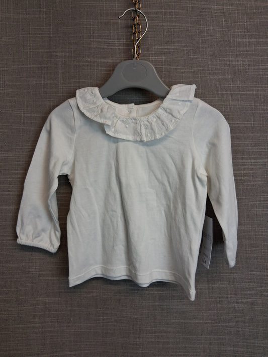 Matalan Girls Long Sleeve Top Age 6-9 Months New