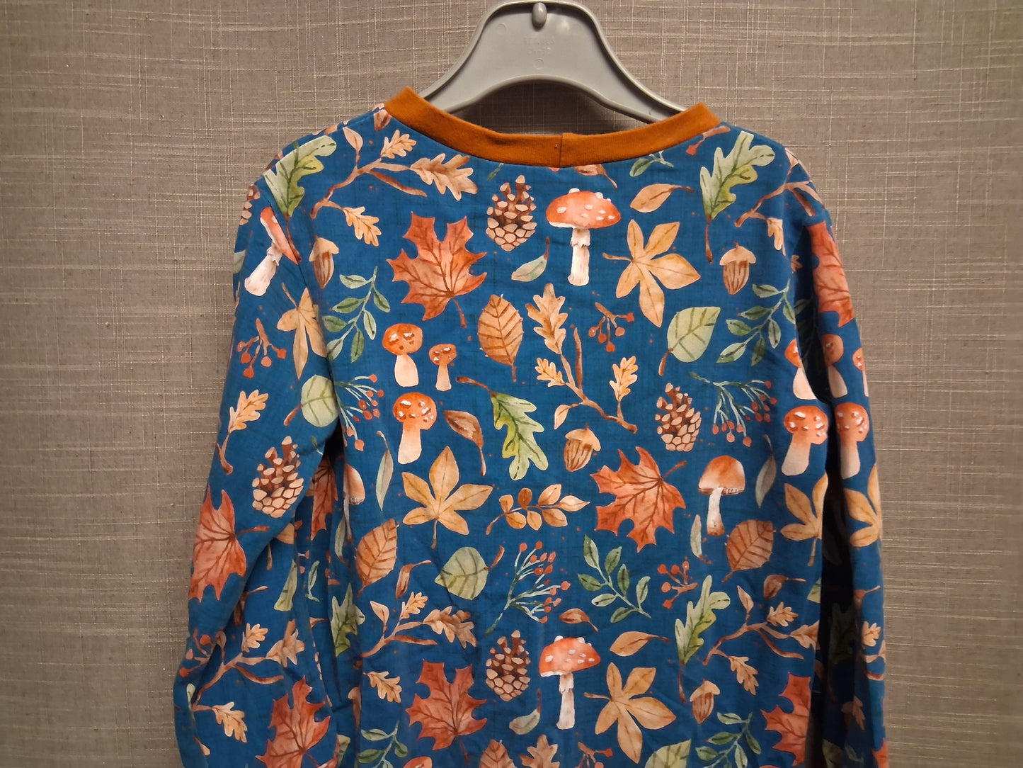 Rocket & Patch Girls Autumnal Print Jersey Jumper Dress Age 3-4 Years