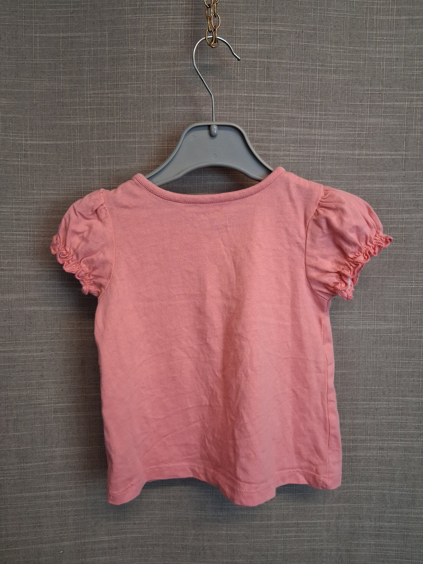 Nutmeg Pink Bunny T-Shirt Age 6-9 Months