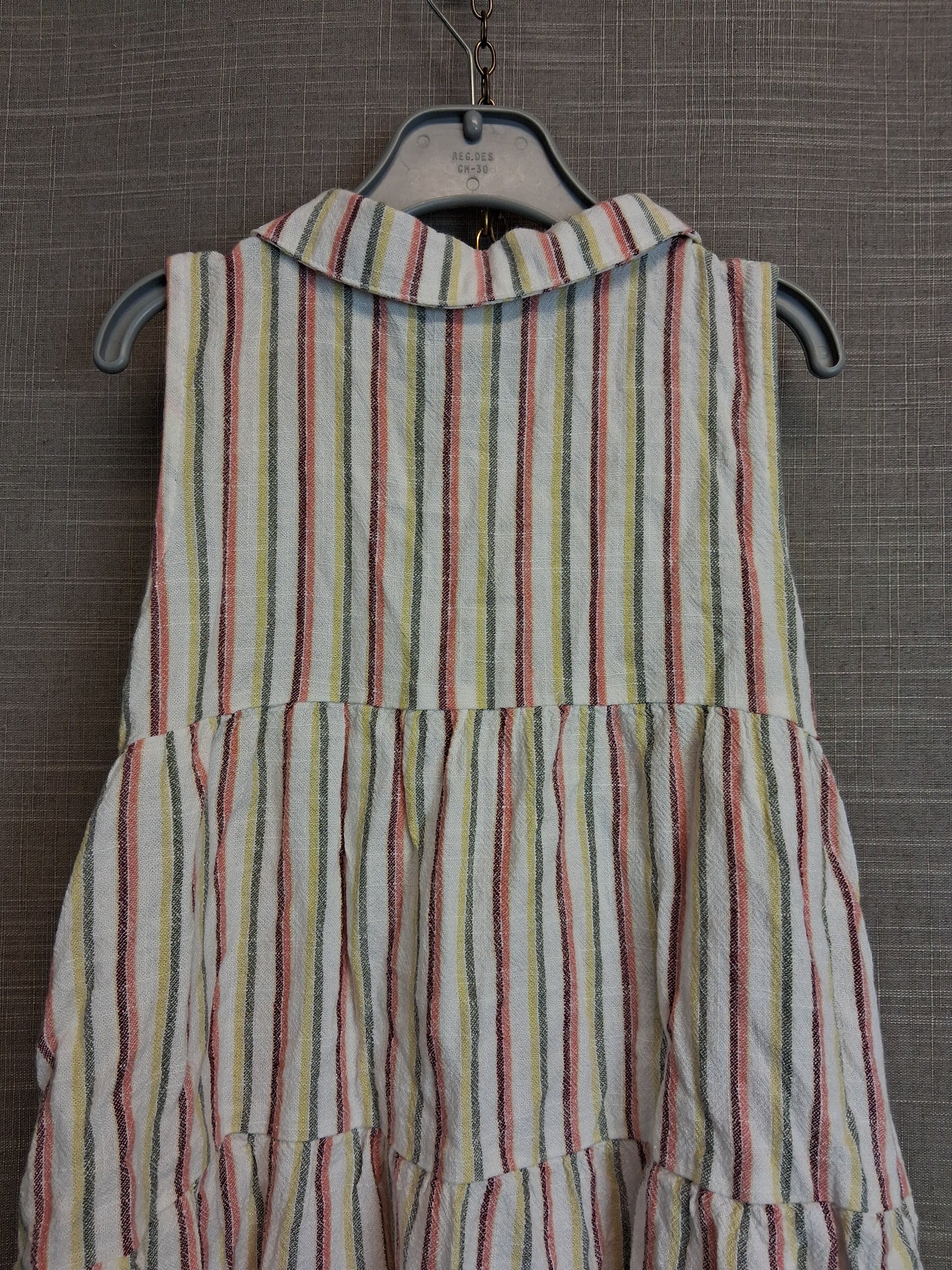 Next Girls Multicolour Sleeveless Tiered Dress Age 3-4 Years