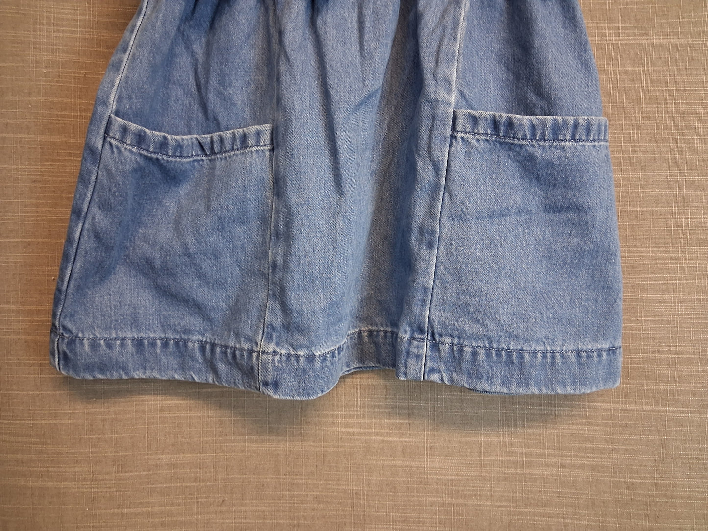 Next Paperbag Denim Skirt Light Blue Age 12 Years