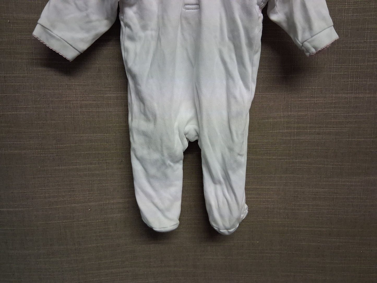 Mini la mode Peter Rabbit Sleepsuit Outfit Romper White Age Newborn