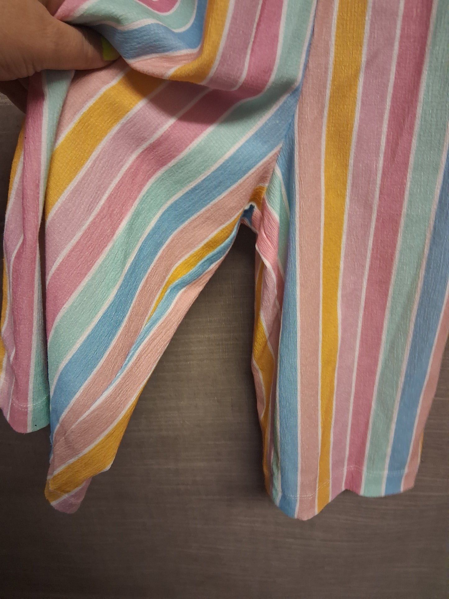 TU Girls Multicolour Striped Jumpsuit Sleeveless Age 2-3 Years