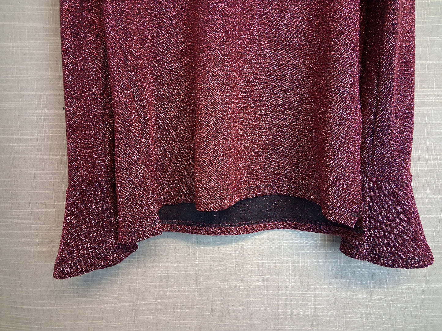 Nutmeg Girl Pink Glittery Long Sleeve Top Age 13-14 Years