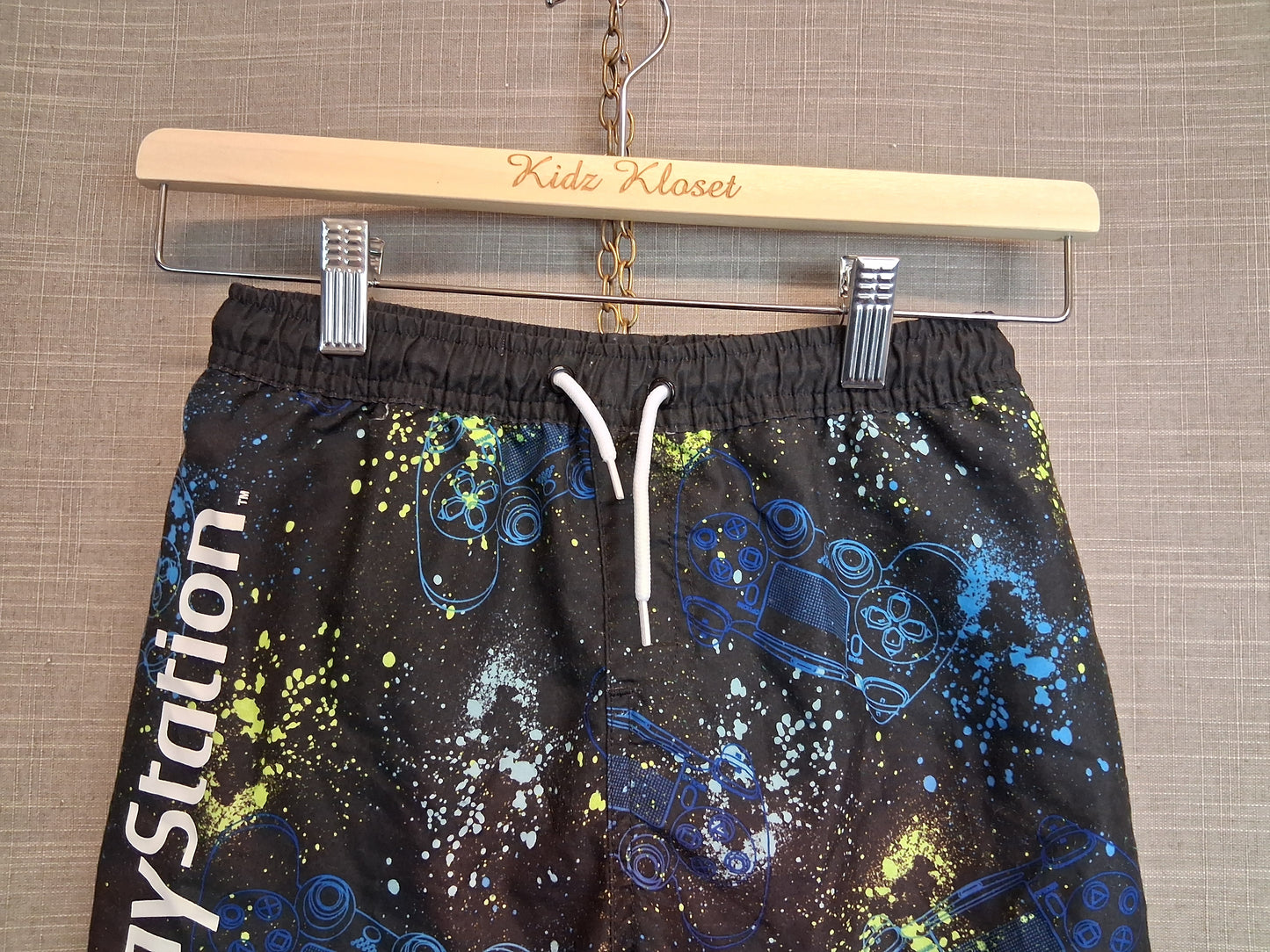 George Boys PlayStation Theme Swim Shorts Age 7-8 Years