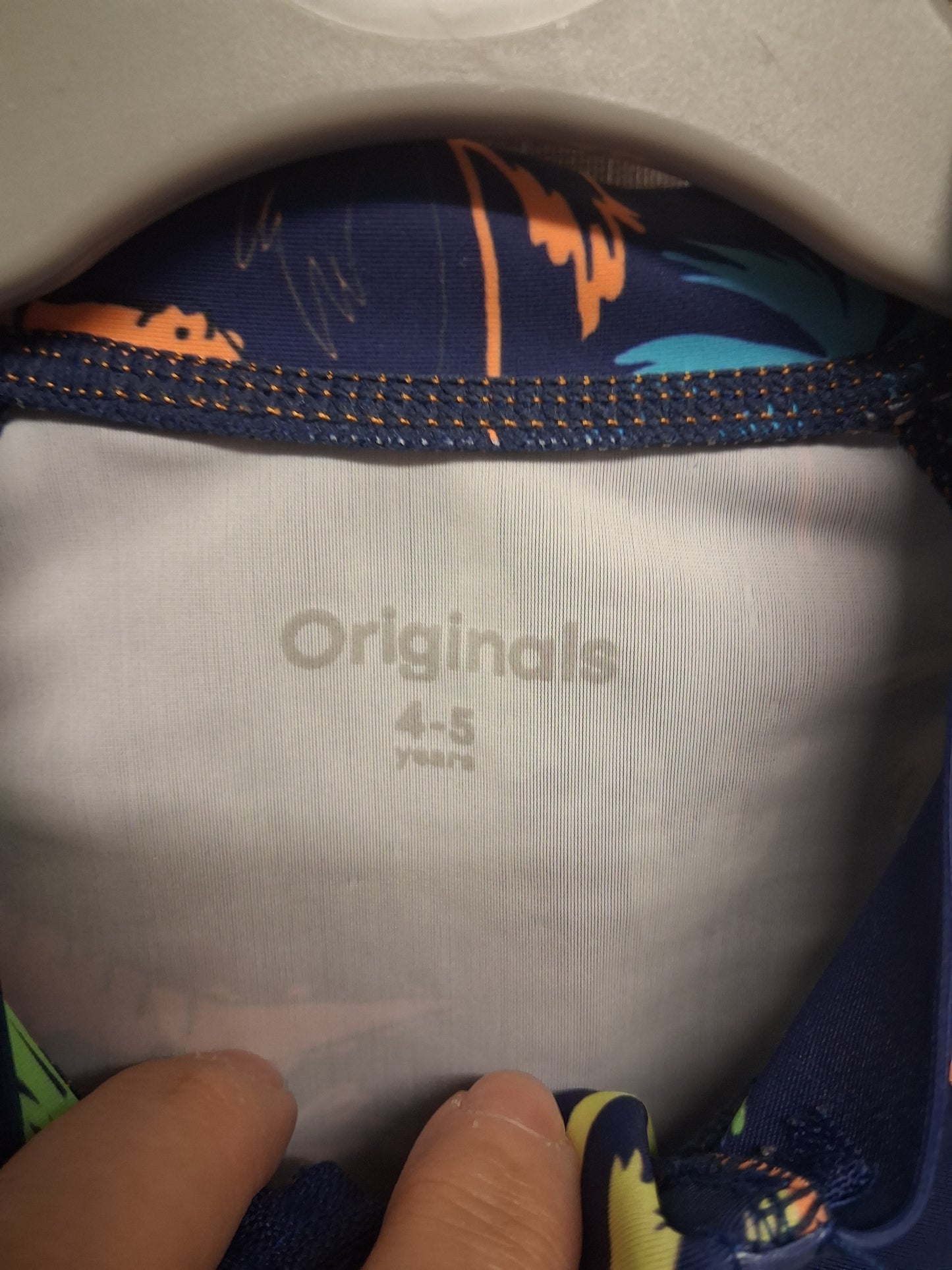 Originals Boys Dinosaur One Piece UV Swimsuit Age 4-5 Years