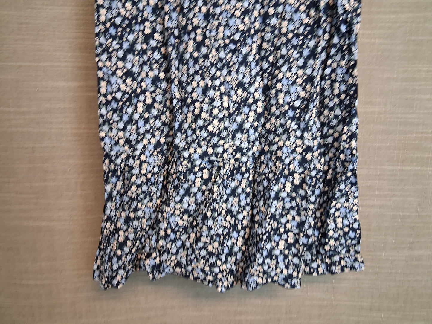 Primark Girls Blue Floral Sleeveless Dress Age 10-11 Years