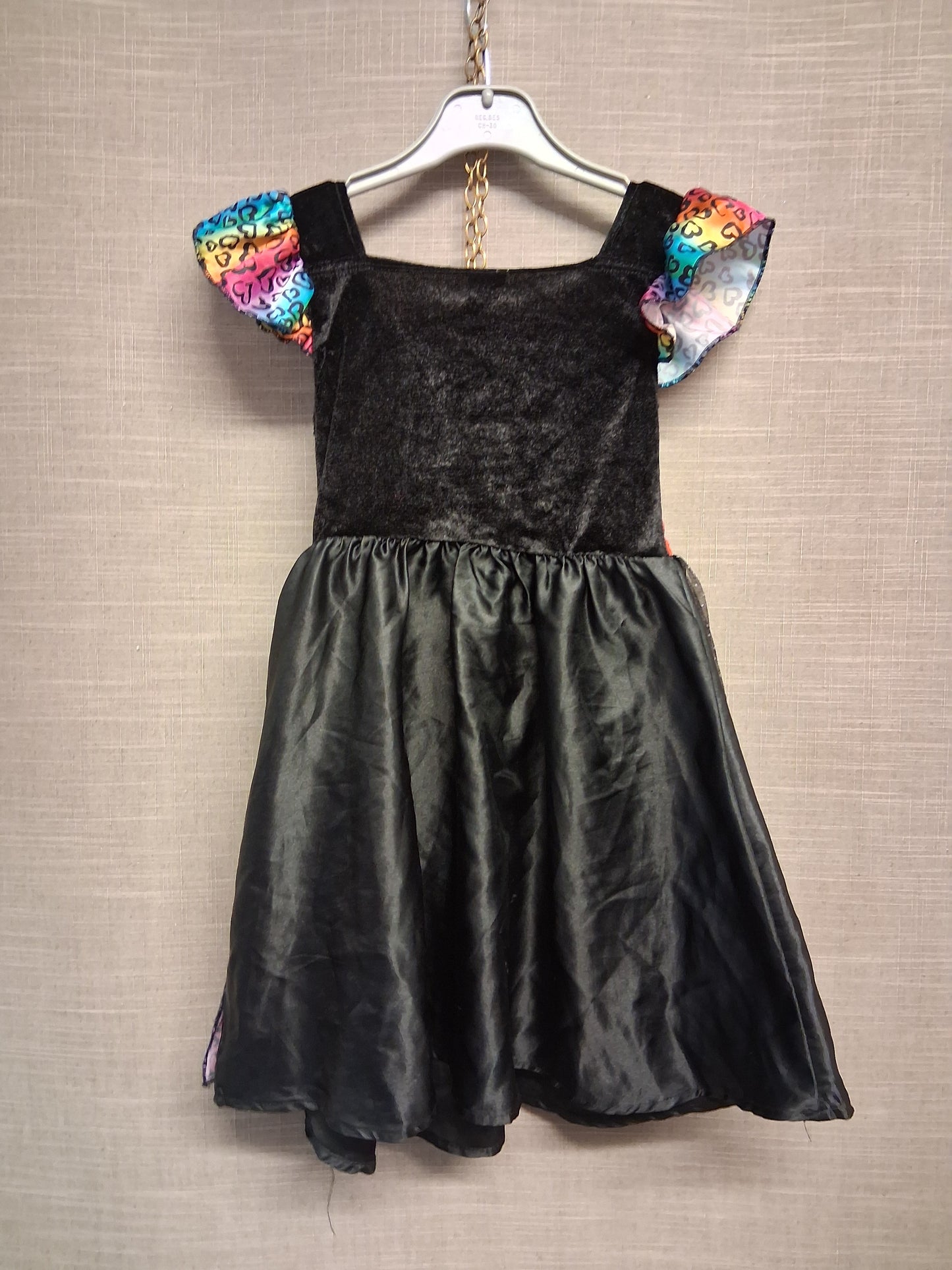 Morrisons Girls Multicolour Witches Costume Fancy Dress Age 5-6 Years