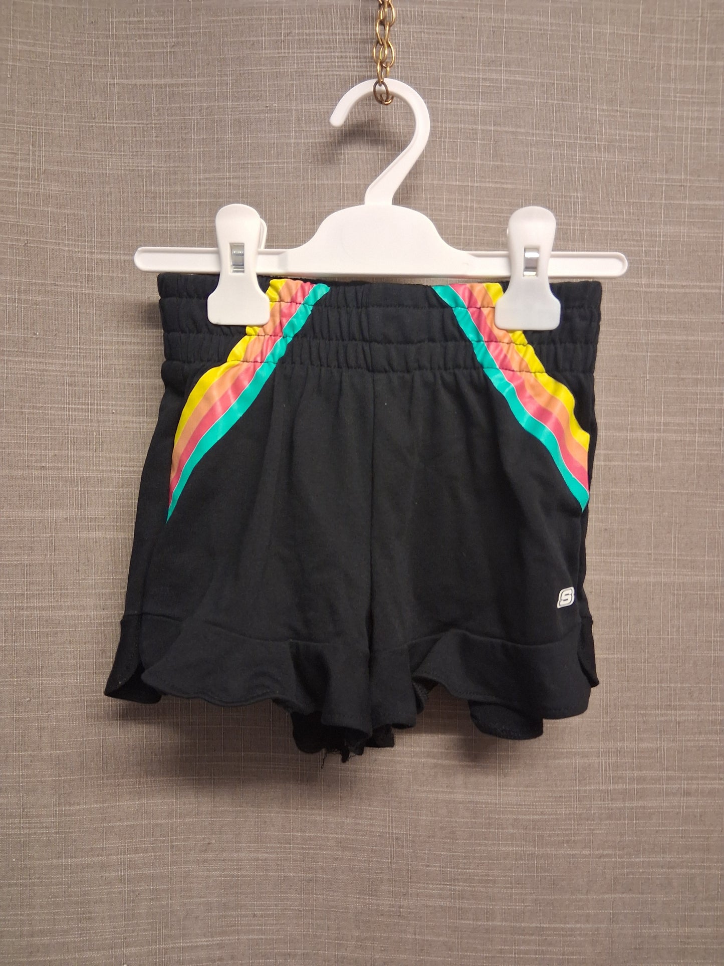 Skeckers Girls Black Jersey Shorts Age 5 Years