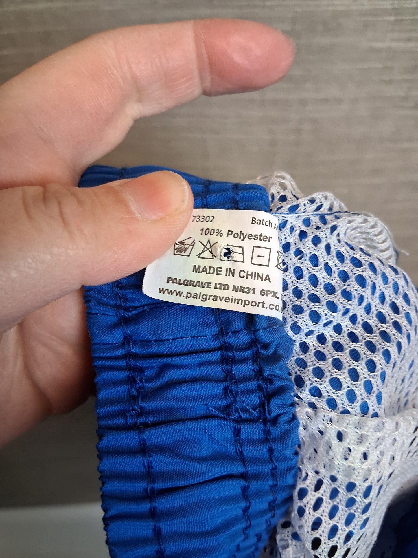 Palgrave Boys Swim Shorts Blue Age 6-7 Years