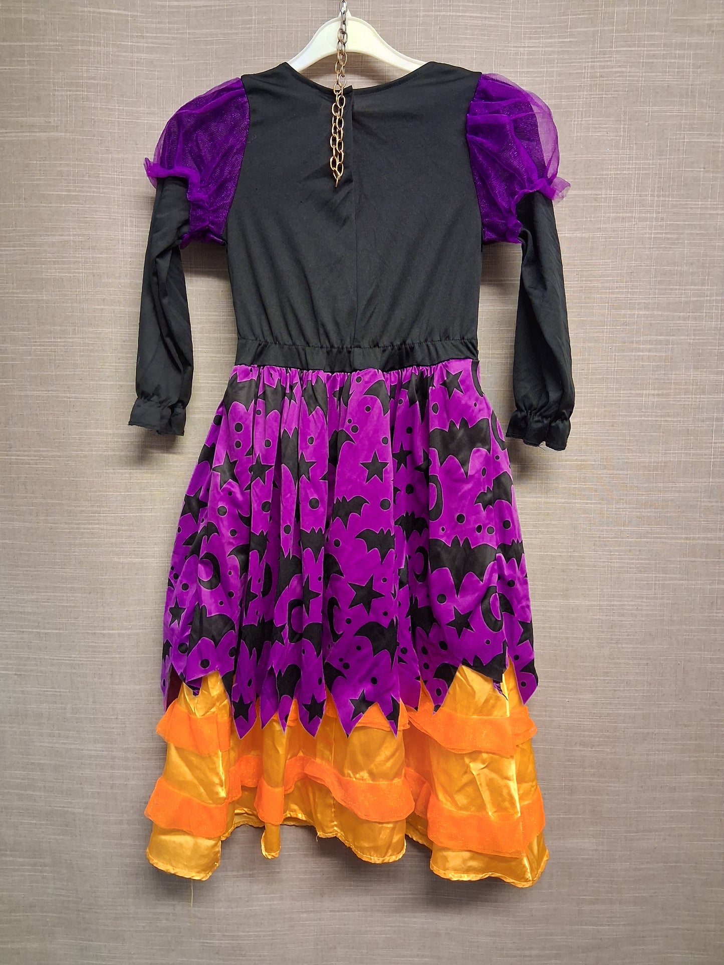 Halloween Girls Witch Costume Size S Age 8-10 Years