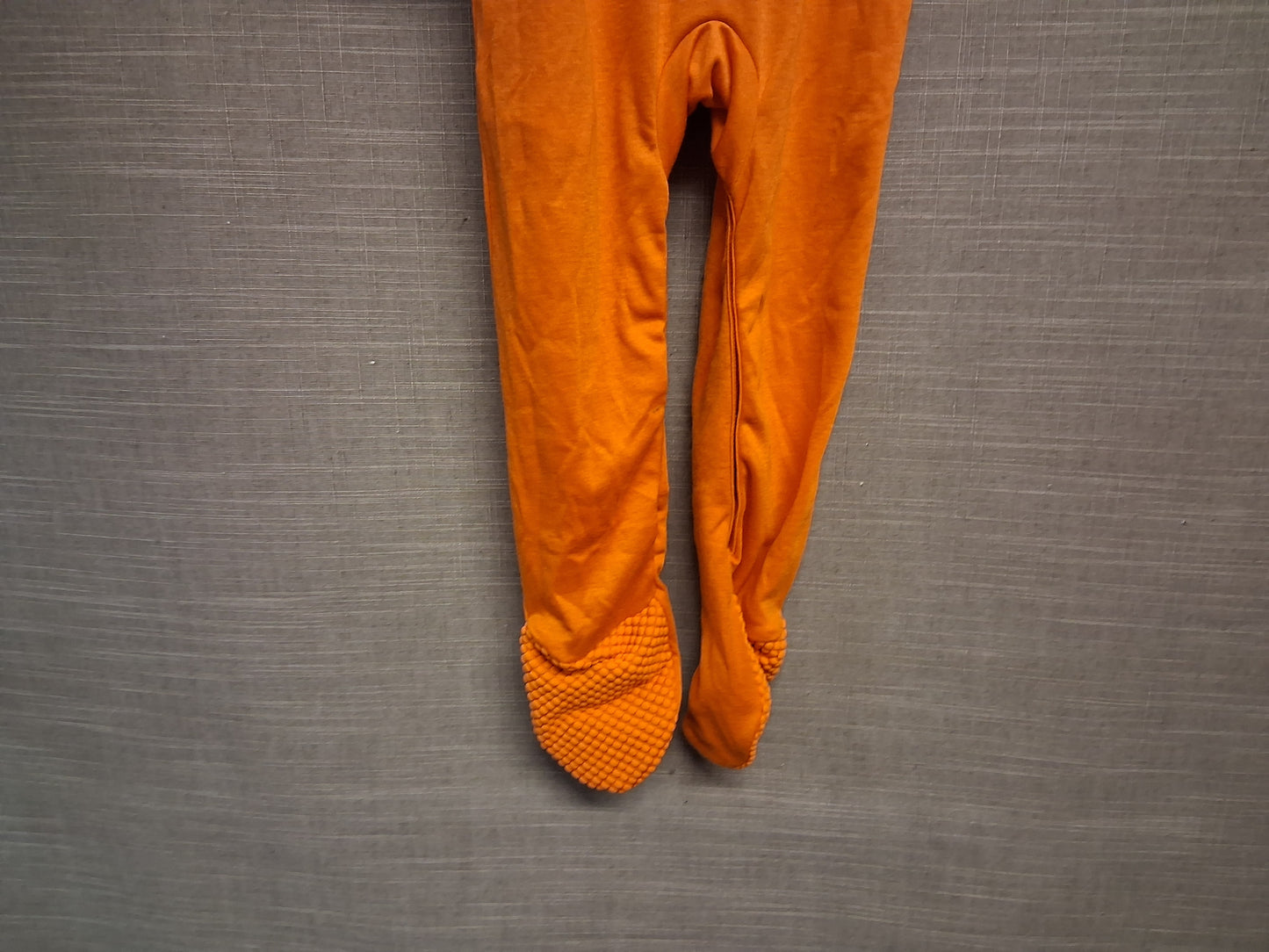 F&F Boys Pumpkin Sleepsuit Outfit With Hat Orange Age 18-24 Months New