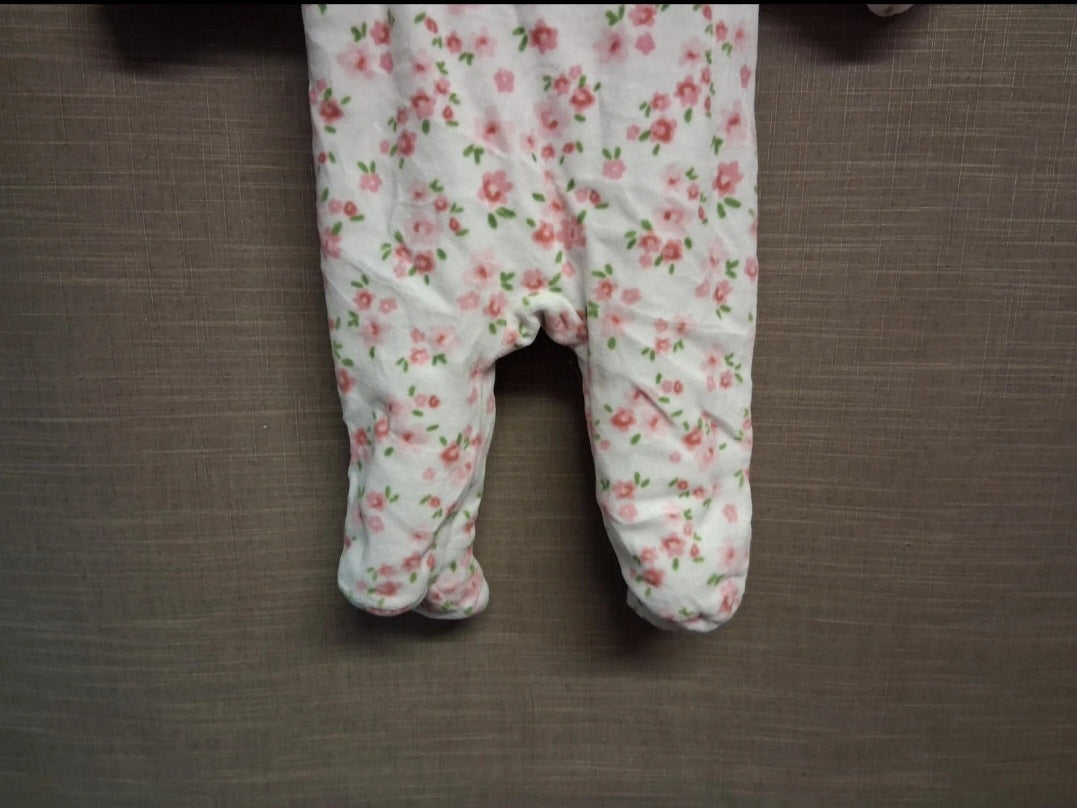 Mama & Papas Unisex Beige Netural Padded Pramsuit Age 3-6 Months
