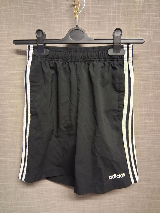 Adidas Boys Black Shorts Age 11-12 Years