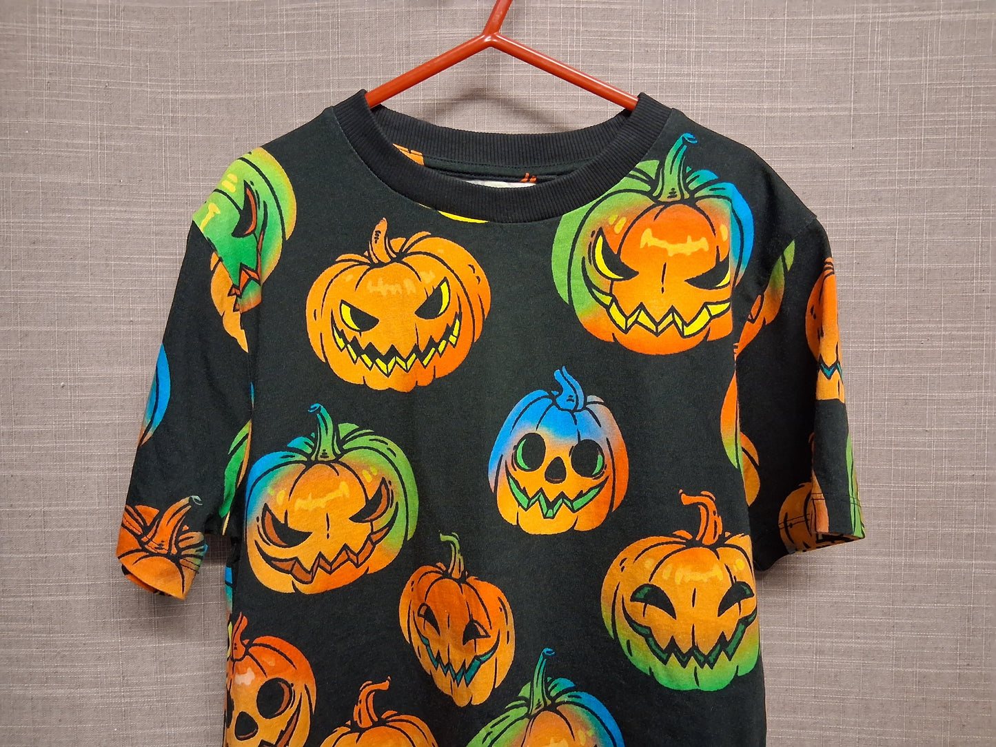 Next Boys Halloween Theme T-Shirt Pumpkin Age 10 Years