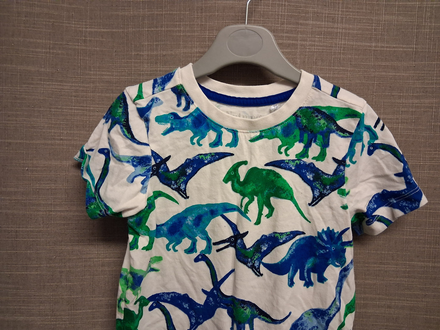 Nutmeg Boys Dinosaur Theme T-Shirt Age 3-4 Years Short Sleeve