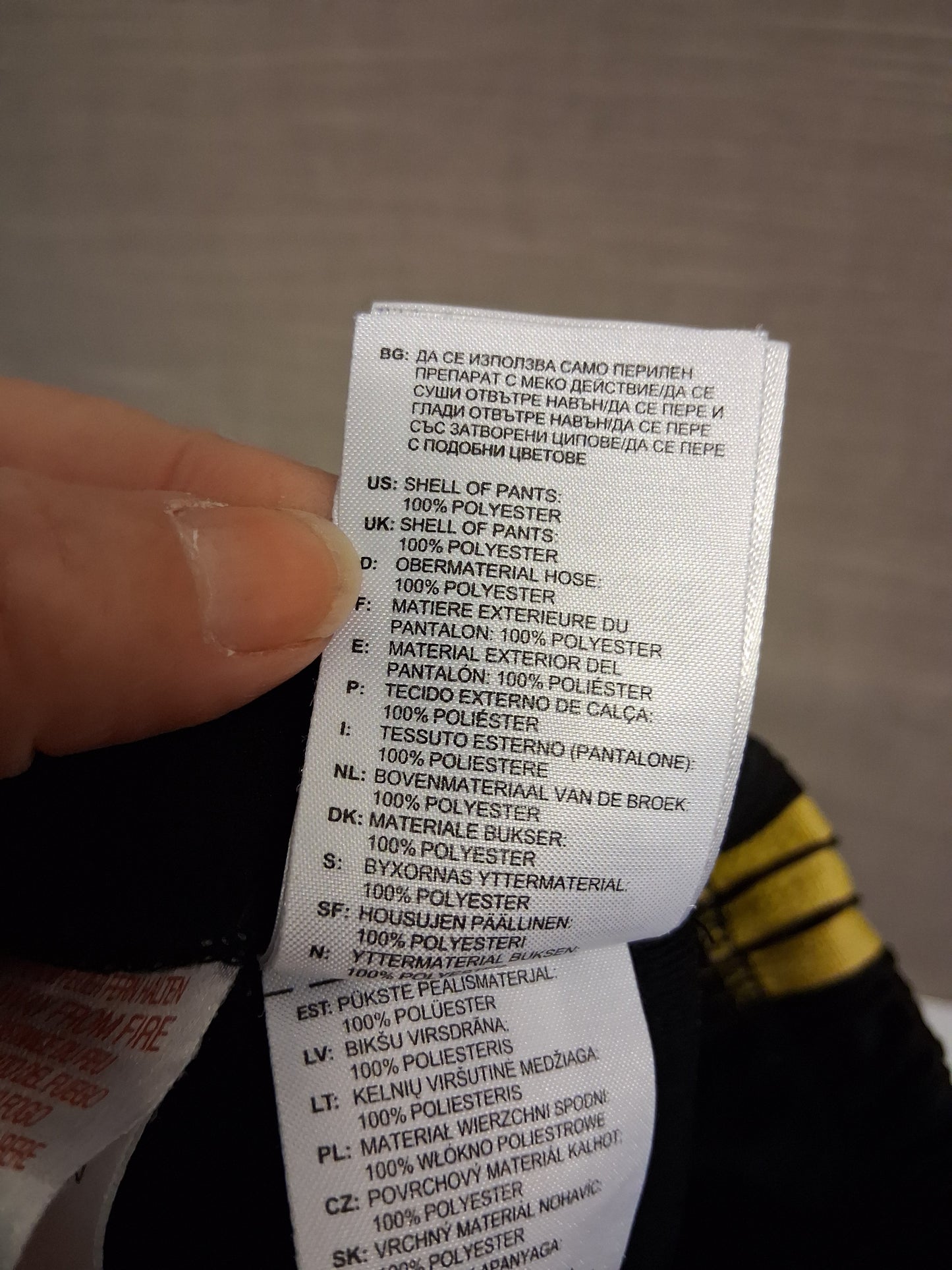 Adidas Boys Black Gold 3 Stripe Joggers Age 12-18 Months