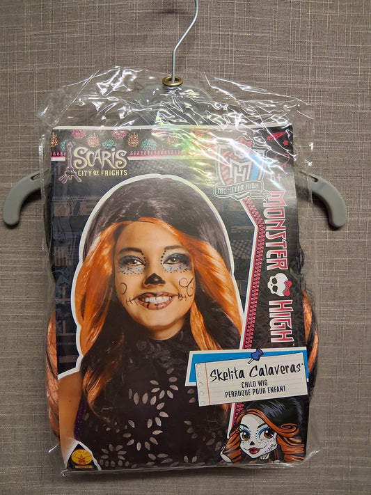 Monster High Skelta Calaveras Child's Wig 6 Years Plus