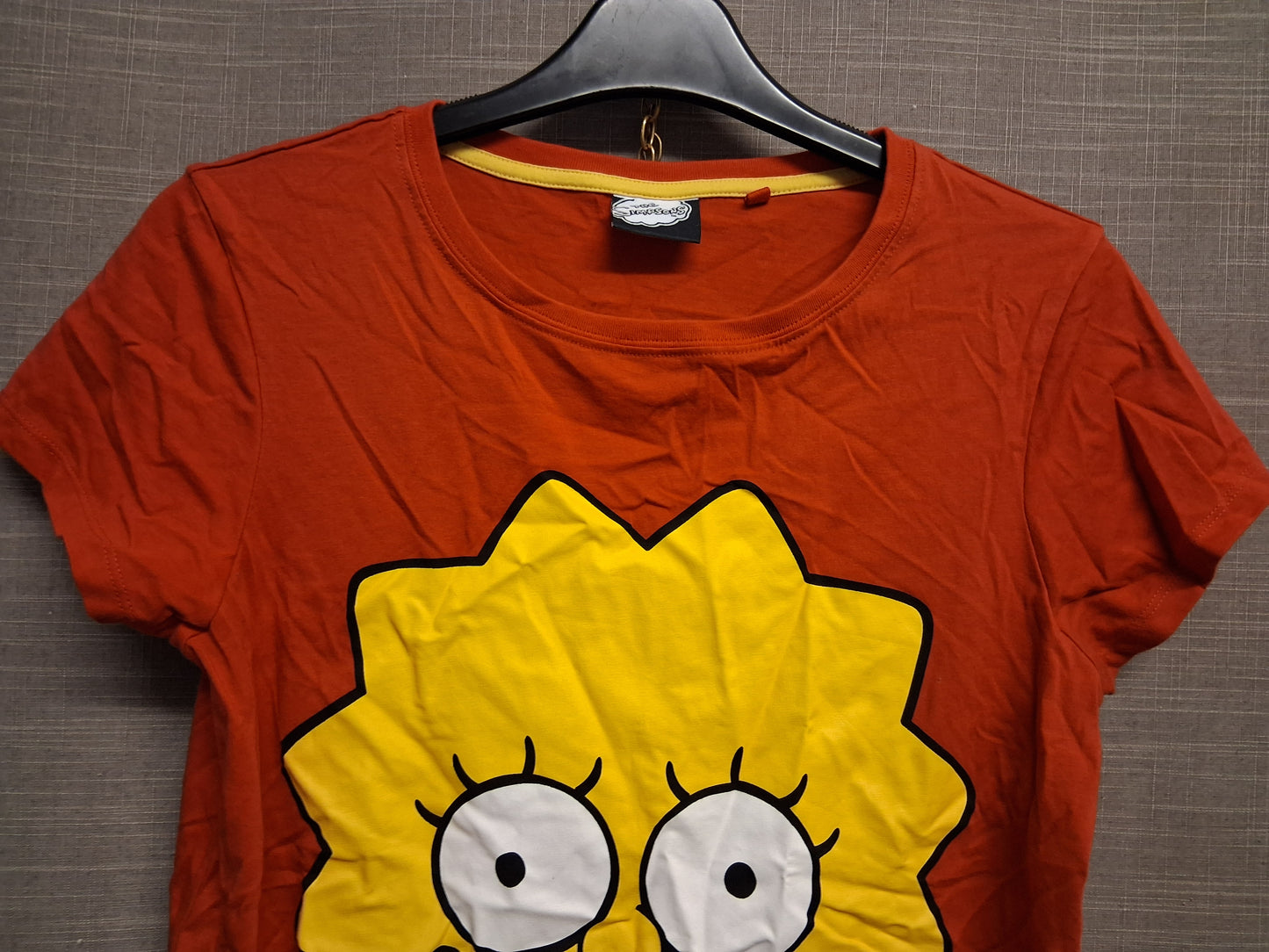 Next Girls The Simpsons Lisa Simpson Red Short Sleeve T-Shirt Age 15 Years