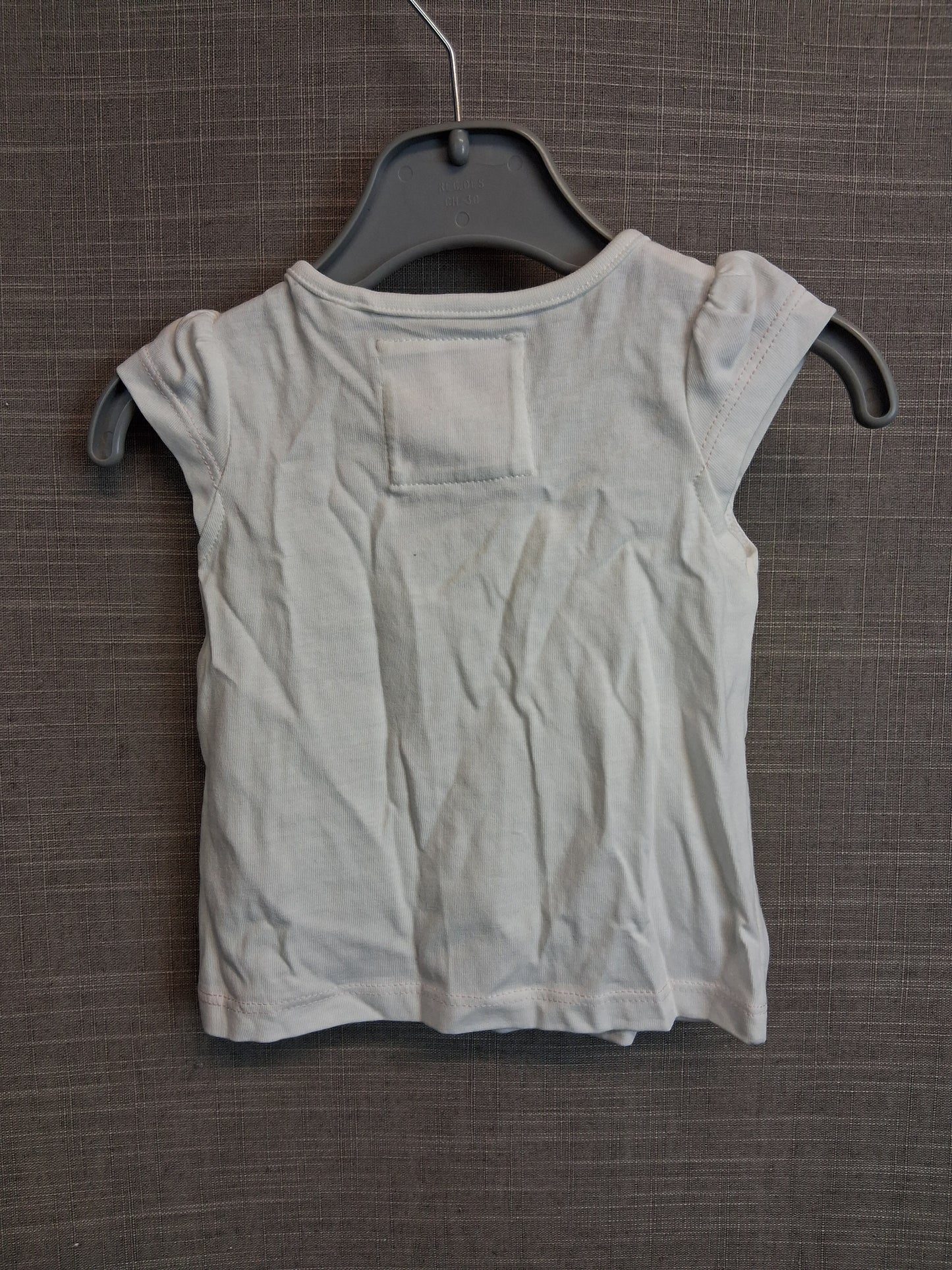 TU Girls "My heart belongs to Daddy" White T-Shirt Age 0-3 Months New