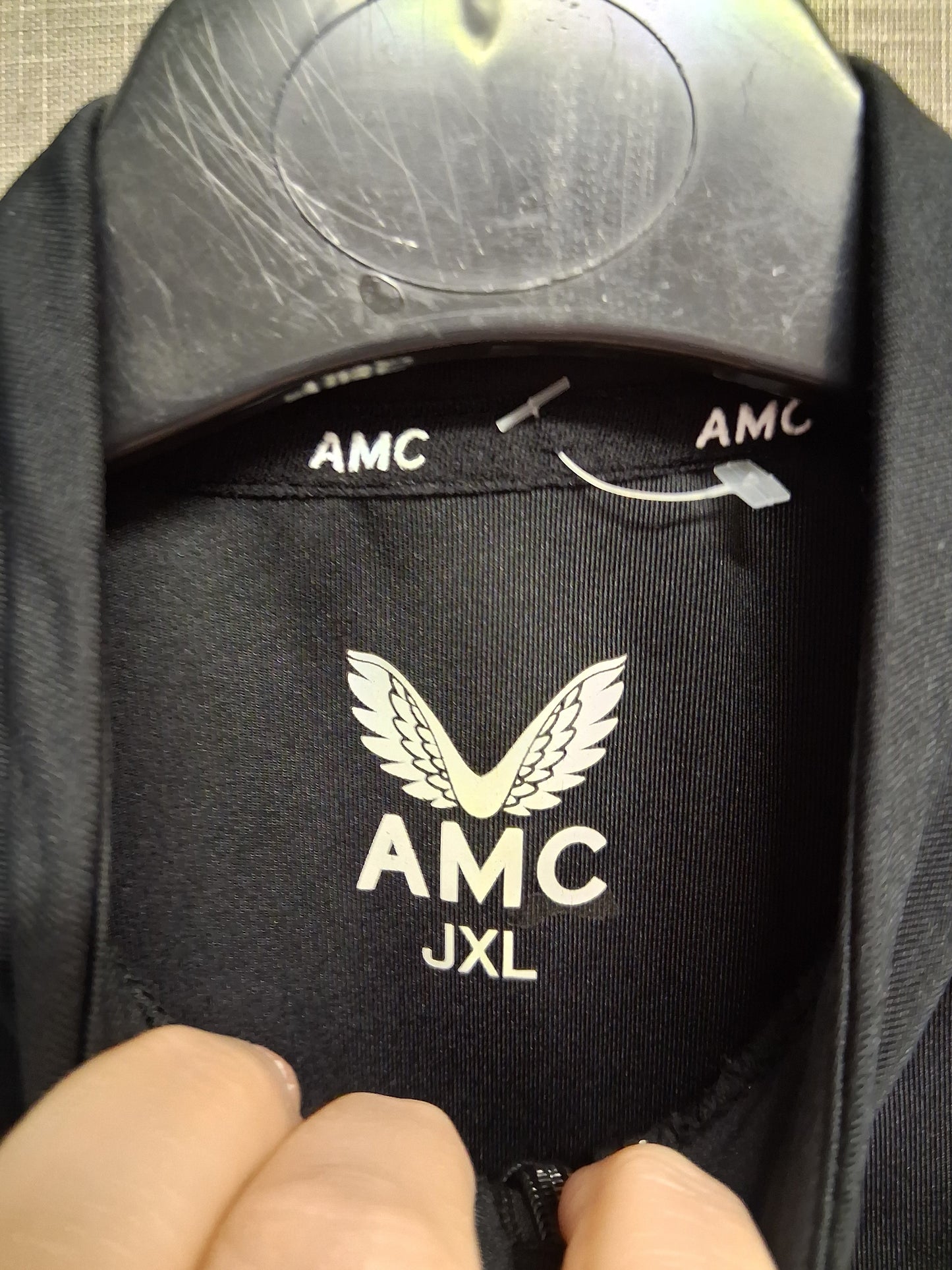 Castore AMC Black 1/4 Zip Pullover Sweater Junior XL Age 12-13 Years
