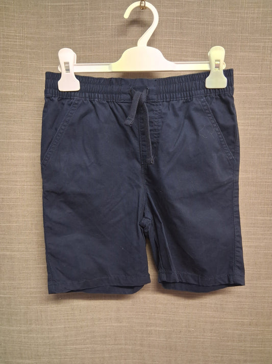 F&F Boys Blue Chino Style Shorts Age 8-9 Years
