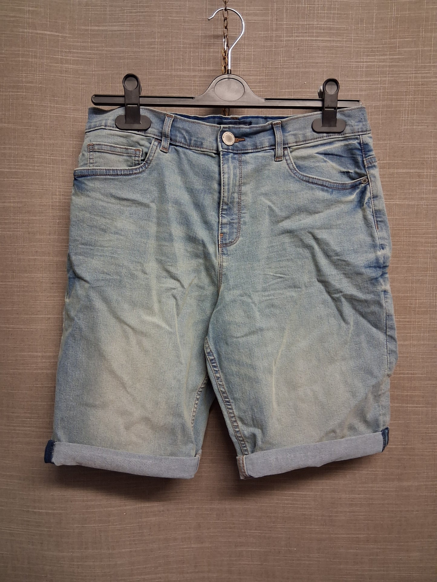 Next Boys Denim Shorts Light Blue Age 16 Years