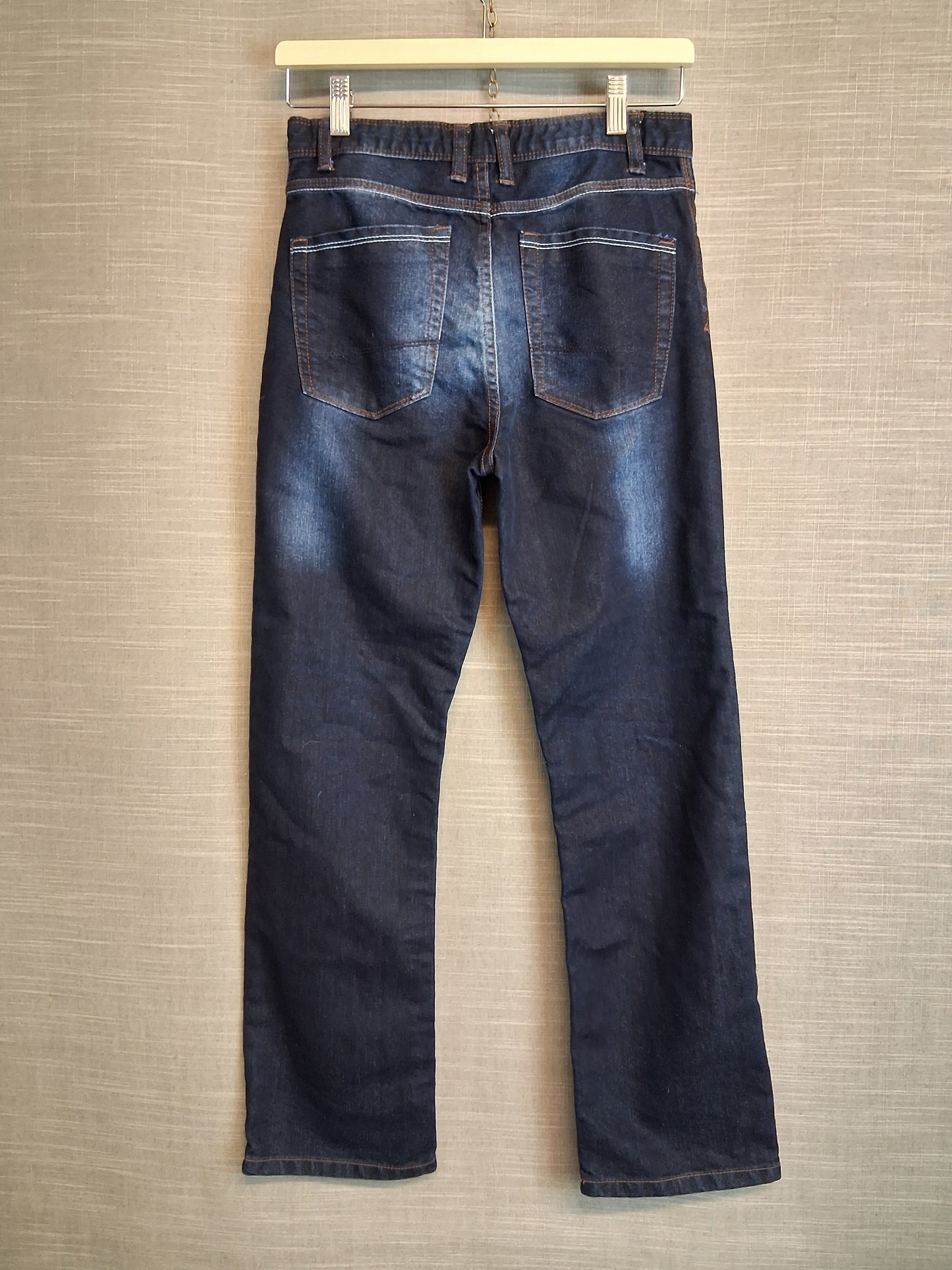 Matalan Boys Straight Leg Denim Jeans Blue Age 13 Years